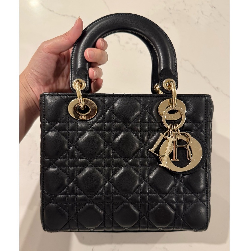 Dior Lady Dior Medium Black